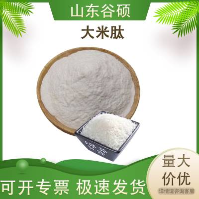 食品级大米肽 含量*** 溶解性 谷硕生物 白色粉末