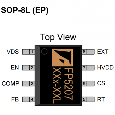 FP5207大功率升降压芯片IC
