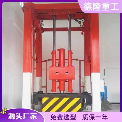 中转站压缩装置参数 垂直式垃圾收集设备 垃圾站