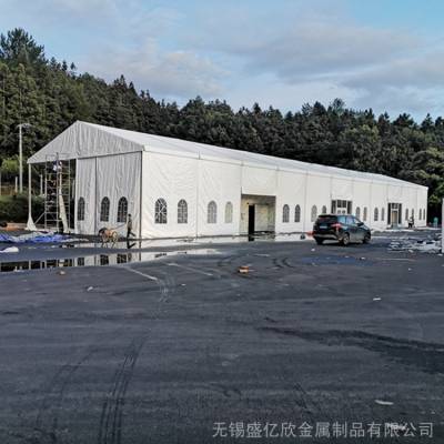 定制移动式仓库帐篷 物流仓储大棚 反复使用密闭性好