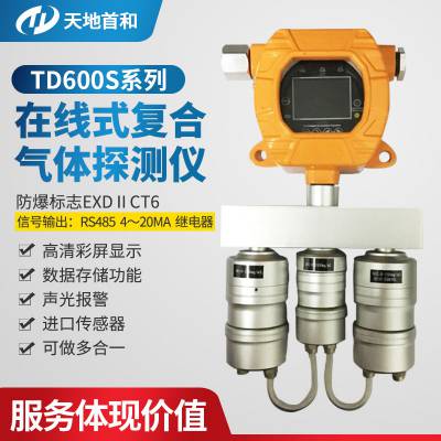 TD600S-PID在线式PID气体检测报警仪探头工作湿度