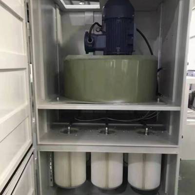 小工件焊接除尘设备 双臂2.2KW 移动式滤筒粉尘净化器