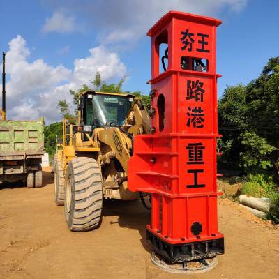 装载机冲击压路机 南阳市路面施工出租平板夯实器