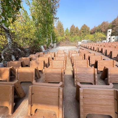 伟宏建材隔离带景观装饰水泥仿木纹花箱 公路花草种植池