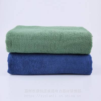 150*200cm毛巾被军绿火焰蓝海蓝毛巾毯应急救灾军绿色毛巾被
