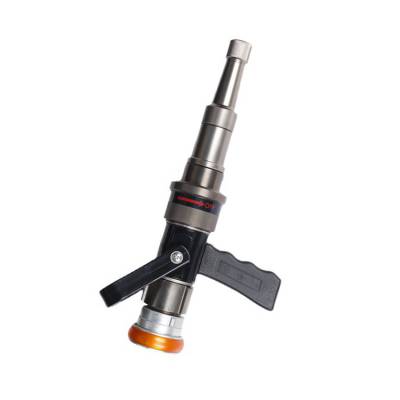 识坚32米射程伞形水幕直流水枪消防救援25寸弯头灭火水枪