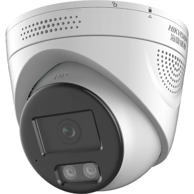 海康DS-2CD3386FWDA4-LS 800万全彩警戒型声光报警摄像机