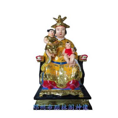 天盘老母神像厂家 定做道教大小神像 白玉娘娘神像 十二老母树脂图片