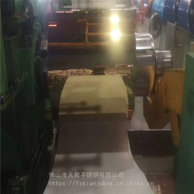 304 201不锈钢钢带 彩色不锈钢边条 广告字用边带 分条加工