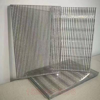 夹丝玻璃屏蔽金属网 不锈钢装饰网格 平纹编织 支持定制