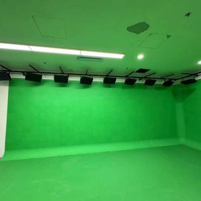 虚拟演播室背景 蓝箱 绿箱 抠像背景拼接式免装修