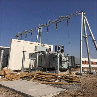 升压站架构 钢管电力架构 变电站钢结构 欢迎来图定制
