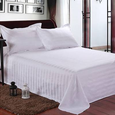 酒店医院美容院家居床上用品 学生床单 被罩 枕套 涤棉三件套