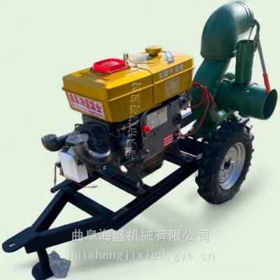 大8寸柴油机抽水泵 扬程20米农用排灌泵 不用电户外排涝泵