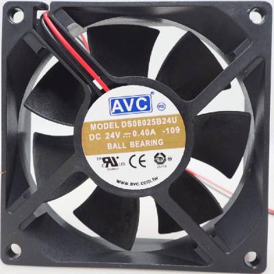 AVC DS08025B24U DS08025B24H DC24V 8025变频器散热风扇