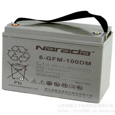 Narada南都蓄电池6-GFM-100 12V100AH基站储能 直流屏 配电柜