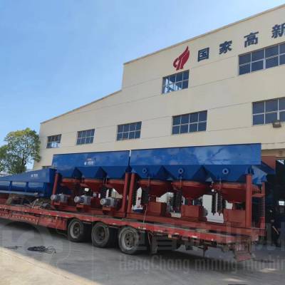 JT8-3型三动力调速电机跳汰机 矿用跳汰配套摇床生产线 重选设备