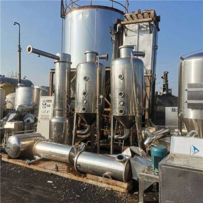 转让二手饮料厂废水处理蒸发器 0.5吨MVR钛材蒸发器 升级改造