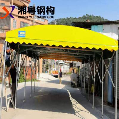 广东韶关市 雨篷 全自动大型推拉遮 阳棚 2021定制