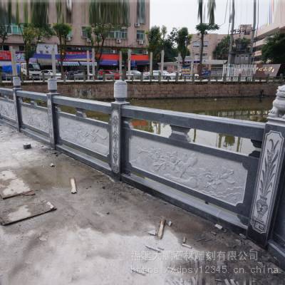 福建石雕栏杆图片别墅阳台石材栏杆大鹏石材