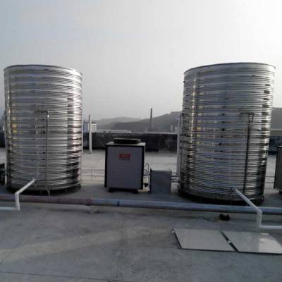 空气能热水器保温水箱 四会市人防工程不锈钢水箱 保温消防生活水箱现场安装