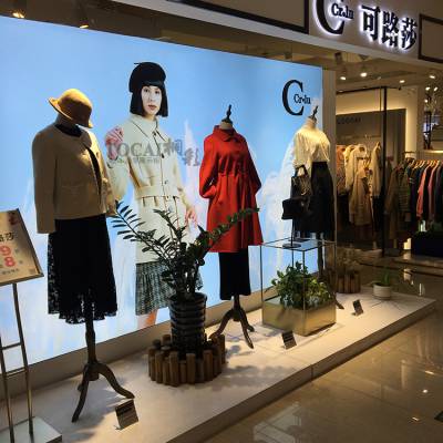 许昌展柜厂 服装展示架 女装展柜制作