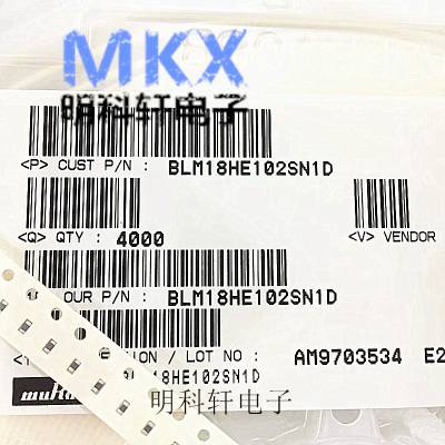 BLM18HG102SN1D MURATA/Ƭ 0603 1000R 100mA