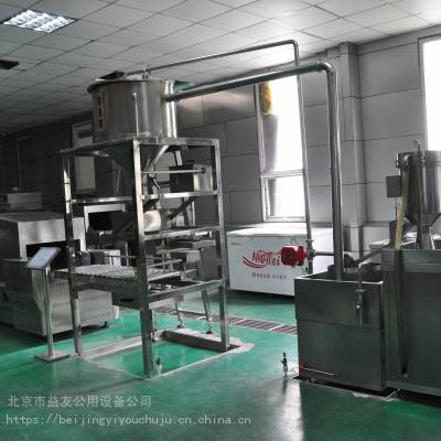 供应北京中央厨房设备厂家 米饭生产线机械手操作 全自动不锈钢