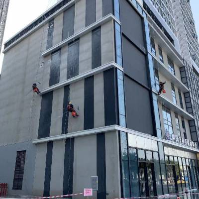 广州荔湾别墅外墙清洗费用,高空外墙玻璃清洗