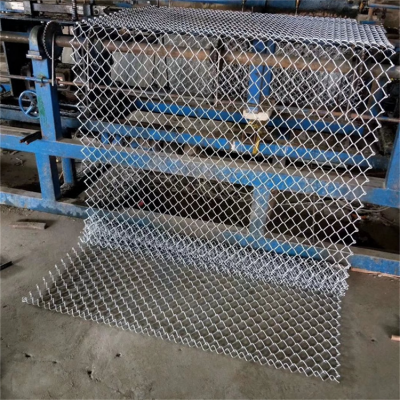 煤矿井下支护网 矿用菱形经纬网 桥洞镀锌钢丝防护网