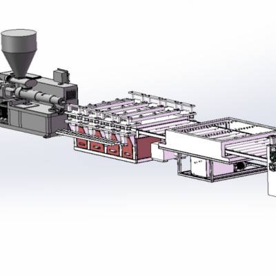 PVC发泡板挤出生产线设备 礼联机械