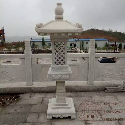 寺院石灯灯塔 别墅太阳能石灯 石塔石灯笼石雕舍利塔