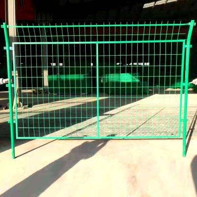 百瑞 河道扁铁框架护栏 75*150标准网孔隔离栅围栏源头厂家直销