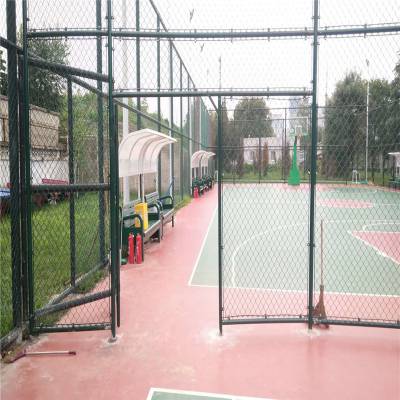PVC包塑丝体育场护栏 体育场围网 室外休闲篮球场围栏