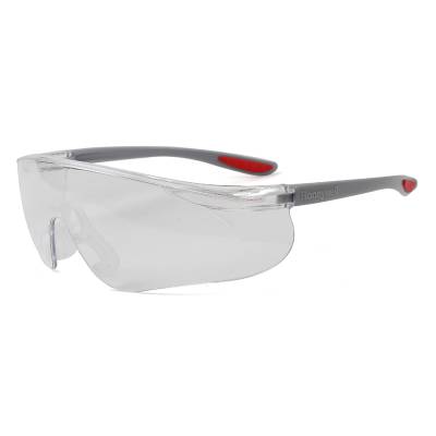 Honeywell霍尼韦尔S300A 300100通用款红色镜架 透明镜片 防雾防刮擦眼镜