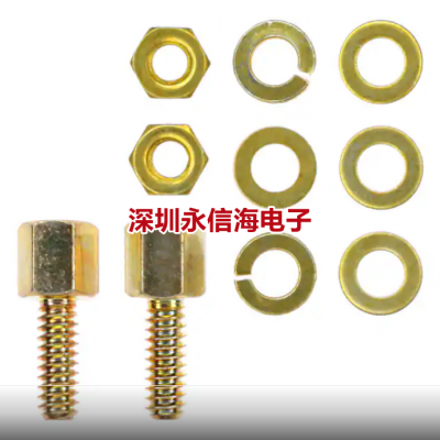 泰科D-SubD形连接器配件顶丝5205817-1 D-Sub工具与硬件 MNT'G KIT