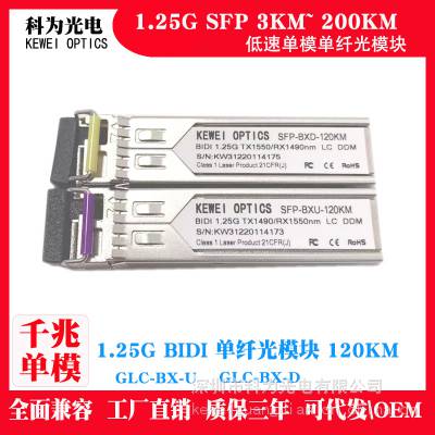 120KMǧ1.25GģSFPBIDI1490/1550ģ