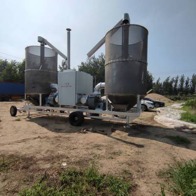 塔式水稻烘干机 轮胎式玉米干燥机 移动方便操作简单