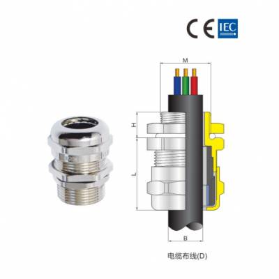 供应华荣防爆 FQM-II型 防水防尘防腐电缆夹紧密封接头