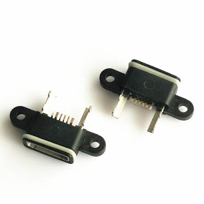 MICRO USB 5PIN ˮĸ A/F ƬʽSMT ˫˿ ȼIP67