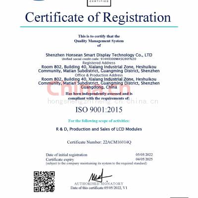 ISO9001/ISO2015