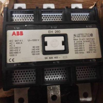 ABB交直流接触器EH260/EH-260/AC/DC220V-230V