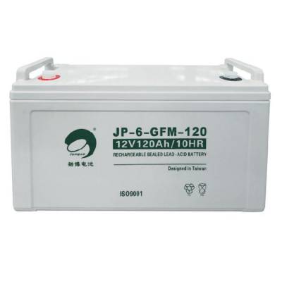 劲博蓄电池JP-6-GFM-120 12V120AH/10HR直流屏 UPS/EPS电源 光伏发电