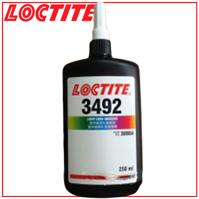 汉高乐泰 LOCTITE 紫外线固化胶 3492 透明淡稻草色 250mL/瓶