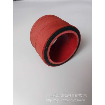 天然橡胶冷却输水管 红色耐温绝缘管 电炉厂专用