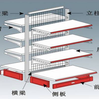 赣州商超货架价格非标商超货架新来的提供