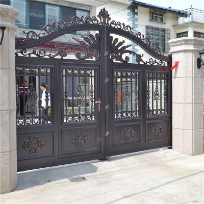 【牧匠】南京地区别墅铝艺庭院大门定制厂家 上门测量尺寸 上门安装 优质服务