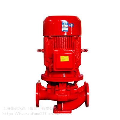 消防泵测试流量XBD4.6/8-65G*4/泵房多级泵性能好