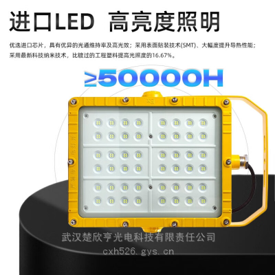 华荣智辉 方形LED防爆灯200W YM-FBGD-200W钢铁厂加油站防爆照明