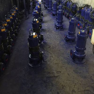 集水坑排污泵 50WQ15-40-4 流量：15M3/H,扬程：40M 铸铁 河北衡水众度泵业